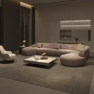 كنب زاوية دائري بتصميم مميز وحديث 4 | كنب زاوية دائري بتصميم مميز وحديث