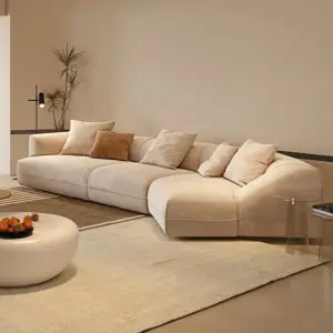 كنب زاوية منحني بتصميم حديث