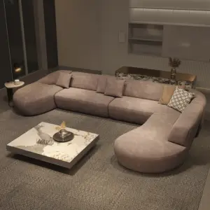 كنب زاوية دائري بتصميم مميز وحديث 1 كنب زاوية دائري بتصميم مميز وحديث