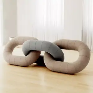 | كنب موردن متعدد الألوان بتصميم مميز