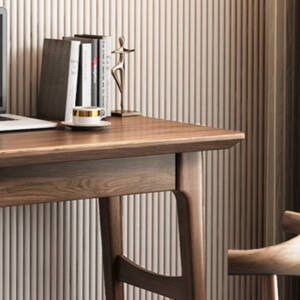 مكتب خشبي فاخر مع تصميم جانبي مودرن 3 | مكتب خشبي فاخر مع تصميم جانبي مودرن