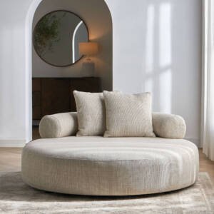 | كنب استرخاء مفرد من قماش