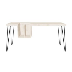 مكتب خشبي بخزانة مبتكرة 4 | مكتب خشبي بخزانة مبتكرة