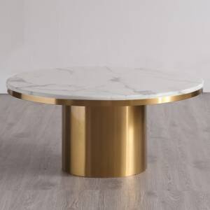 | طاولة قهوة مزدودجة فخمة