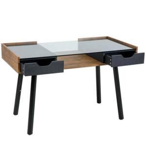 | مكتب مودرن مصمم بسطح شفاف