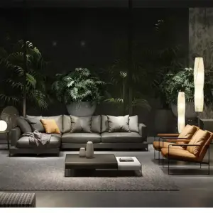 | كنب زاوية بتصميم ايطالي فخم