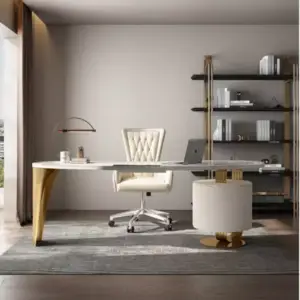 | مكتب بخزانة جانبية بتصميم امريكي