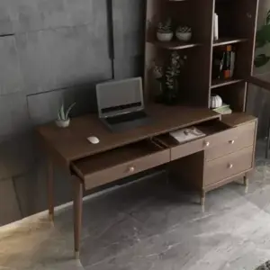 مكتب وكرسي مع خزانة مميز