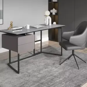 مكتب مع كرسي بتصميم عصري حديث 1 مكتب مع كرسي بتصميم عصري حديث