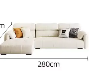 | كنب زاوية موردن من تصميم اسكندافي