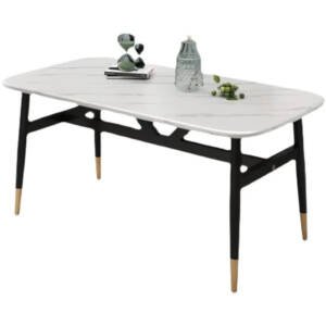 | طاولة طعام مع كراسي بتصميم فاخر