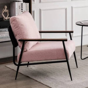 | كرسي مفرد بتصميم مريح بسيط