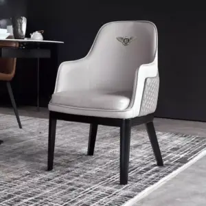 كرسي طاولة طعام بتصميم فخم