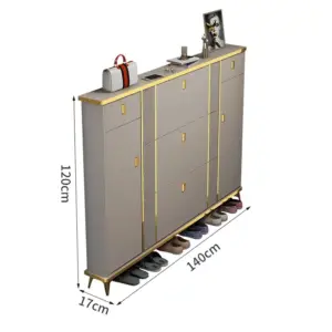 | خزانة احذية بتصميم متدرج فخم