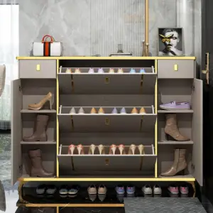 | خزانة احذية بتصميم متدرج فخم