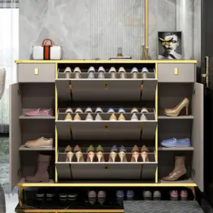 | خزانة احذية بتصميم متدرج فخم