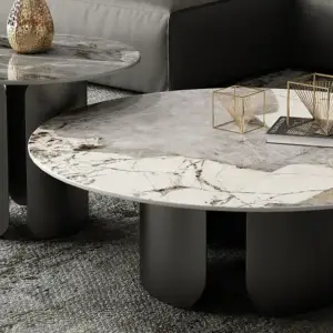 طاولة قهوة رخام بتصميم مميز 5 | طاولة قهوة رخام بتصميم مميز