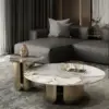 طاولة قهوة رخام بتصميم مميز