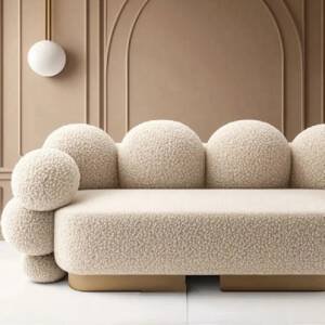 | كنب مريح بتصميم بابل متعدد المقاسات