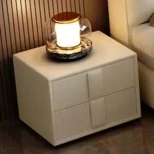 سرير مودرن مميز مع 2 كومود أوروبي