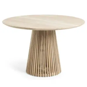 | طاولة طعام دائرية مودرن متعددة المقاس