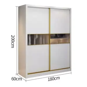 خزانة ملابس لغرفة نوم اسكندافية 15 | خزانة ملابس لغرفة نوم اسكندافية