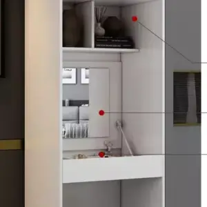 خزانة ملابس لغرفة نوم اسكندافية 13 | خزانة ملابس لغرفة نوم اسكندافية