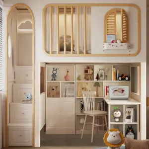 سرير أطفال دورين خشبي – تصميم عملي موفر للمساحة – متوفر بألوان متعددة – ضمان سنتين 1 سرير أطفال دورين خشبي – تصميم عملي موفر للمساحة – متوفر بألوان متعددة – ضمان سنتين