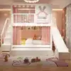 سرير أطفال دورين مريح – تصميم آمن بزاوية ناعمة – خشب متين وسلال تخزين – مثالي للمساحات الصغيرة 18 سرير أطفال دورين مريح – تصميم آمن بزاوية ناعمة – خشب متين وسلال تخزين – مثالي للمساحات الصغيرة
