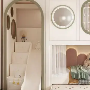 سرير دورين بتصميم بوابة مضيئة 4 | سرير دورين بتصميم بوابة مضيئة