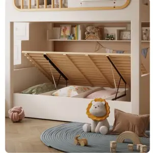 سرير أطفال دورين خشبي – تصميم عملي موفر للمساحة – متوفر بألوان متعددة – ضمان سنتين 6 | سرير أطفال دورين خشبي – تصميم عملي موفر للمساحة – متوفر بألوان متعددة – ضمان سنتين