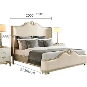 | غرفة نوم كلاسيكية فاخرة بأناقة لا تضاهى