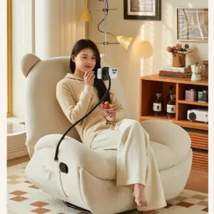 كرسي استرخاء مع مسند بتصميم قطة 