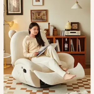 كرسي استرخاء مع مسند بتصميم قطة 