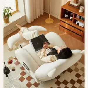 كرسي استرخاء مع مسند بتصميم قطة 