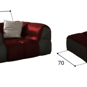 | كنب صاله جلد بتصميم مودرن