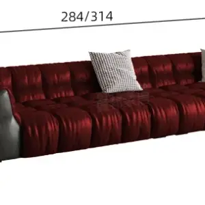 | كنب صاله جلد بتصميم مودرن