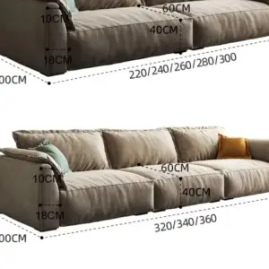 | كنب مميز و أنيق بمقاسات متعددة