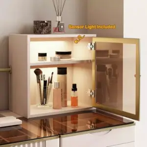 | طاولة تزيين مع مرآة مودرن