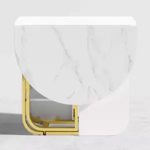 | طاولة طعام رخام قابلة للطي