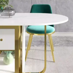 | طاولة طعام رخام قابلة للطي