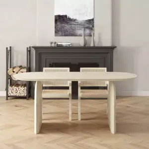 | طاولة طعام خشب مع كراسي