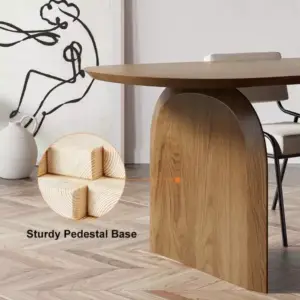 | طاولة طعام خشب مع كراسي