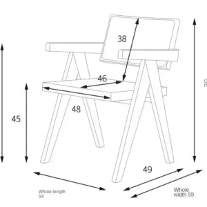 | طاولة طعام خشب مع كراسي