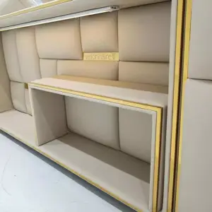 | كنب زاوية فخم متعدد المزايا