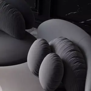 | كنب مودرن بتصميم عصري بمقاعد منحنية