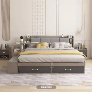 سرير بوحدات داخلية و جانبية