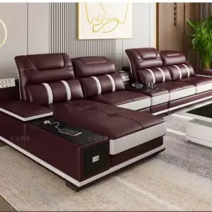 | كنبة زاوية مودرن بمميزات متعددة