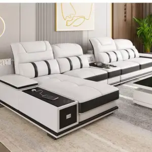 | كنبة زاوية مودرن بمميزات متعددة