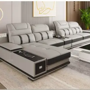 | كنبة زاوية مودرن بمميزات متعددة